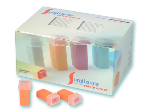 [GM-29875] SAFETY LANCES 22G - with automatic needle