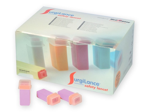 [GM-29878] SAFETY LANCES 21G - with automatic needle