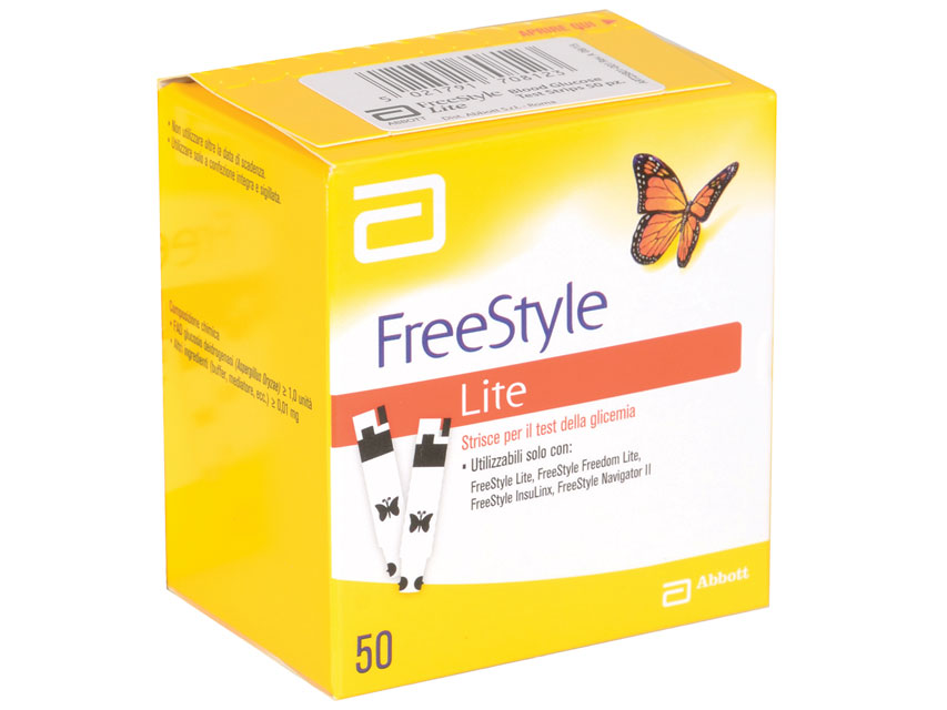 [23945] ABBOTT FREESTYLE LITE GLUCOSE STRIPS