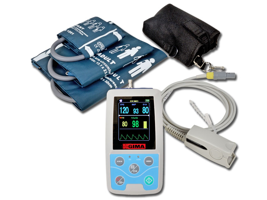 [35111] GIMA 24 HOUR PRESSURE HOLTER + SpO2