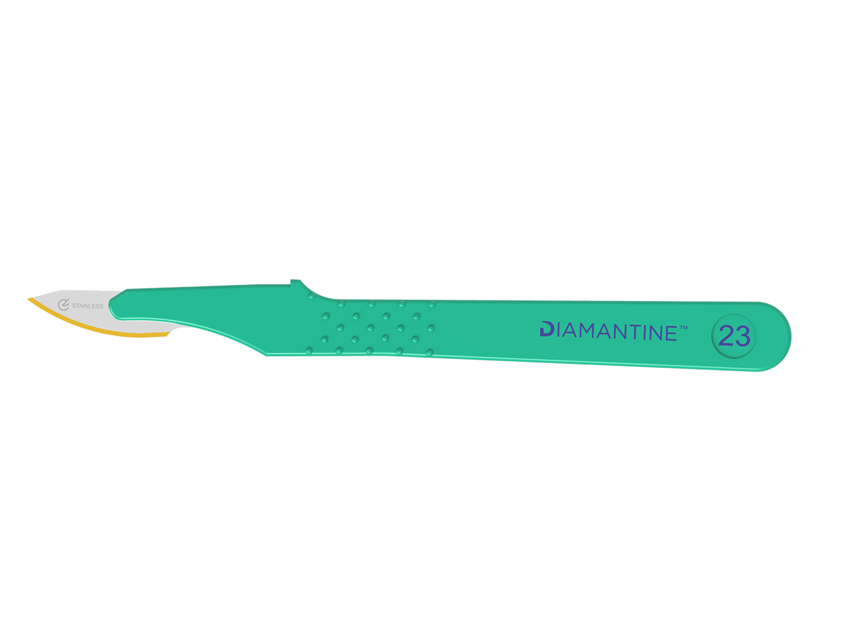 [22467] DIAMANTINE BISTURES STAINLESS STEEL BLADE No. 23 - sterile