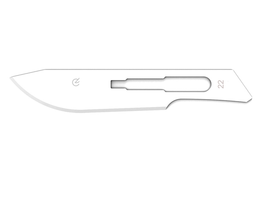 [27006] GIMA CARBON Blades No. 22 STERILE