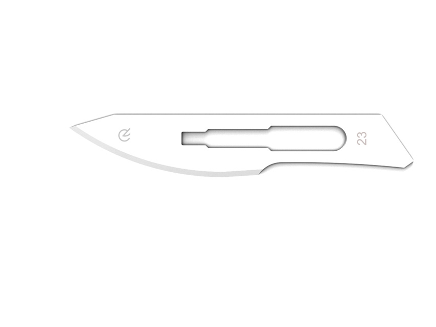 [27007] GIMA CARBON Blades No. 23 STERILE