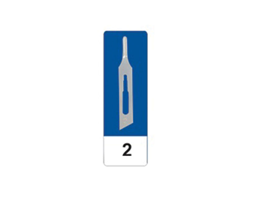 [22502] GIMA GOUGE BLADE - No. 2 - sterile