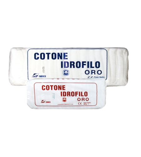 [DMM01273] Gold cotton wool 1 kg rolled up

