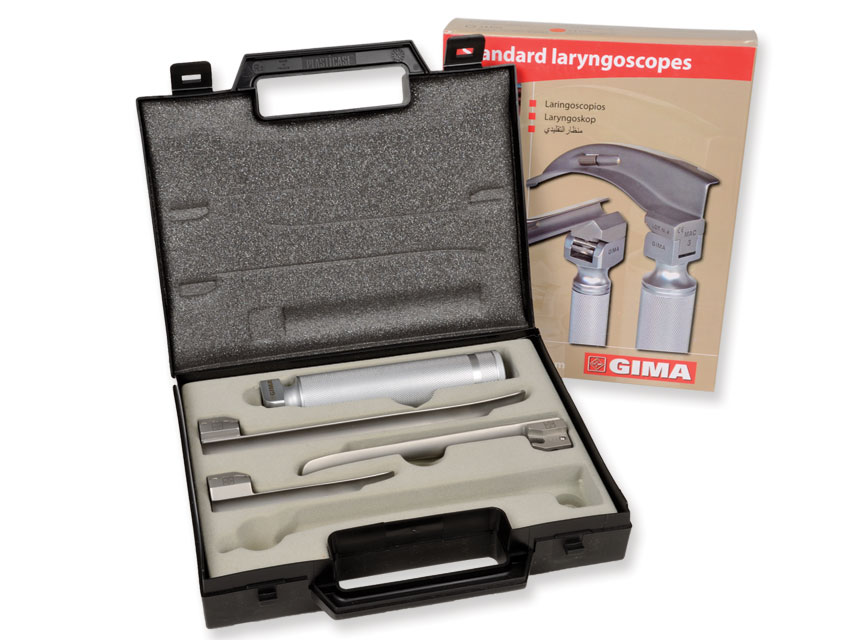 [34306] PEDIATRIC LARINGE SET 3 Miller blades 1,2,3