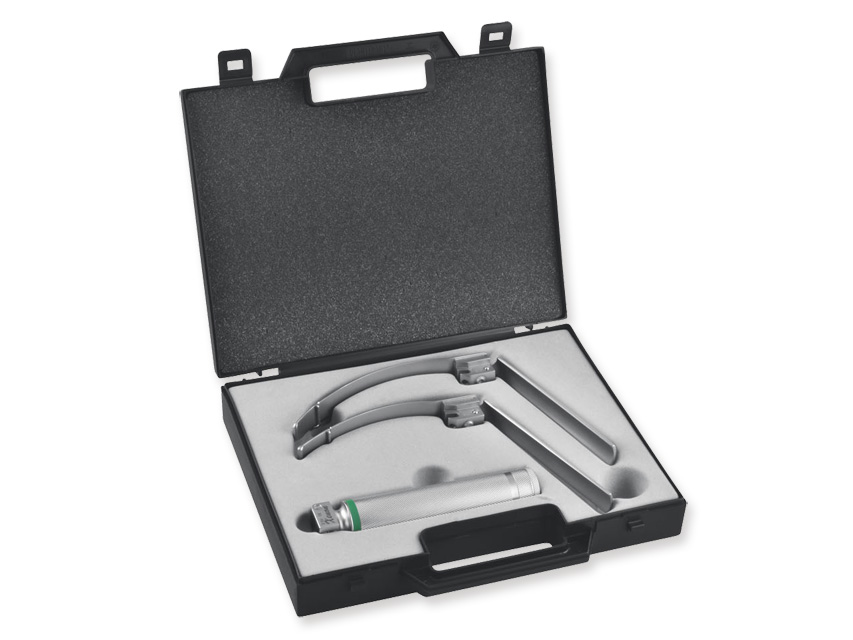 [58072] MAXLITE FLEXI F.O. LARINGOSCOPE SET - 2 Mc-Intosh blades 3, 4