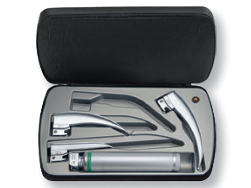 [34367] HEINE CLASSIC 3+ LED LARINGO SET with 3.5V rechargeable handle