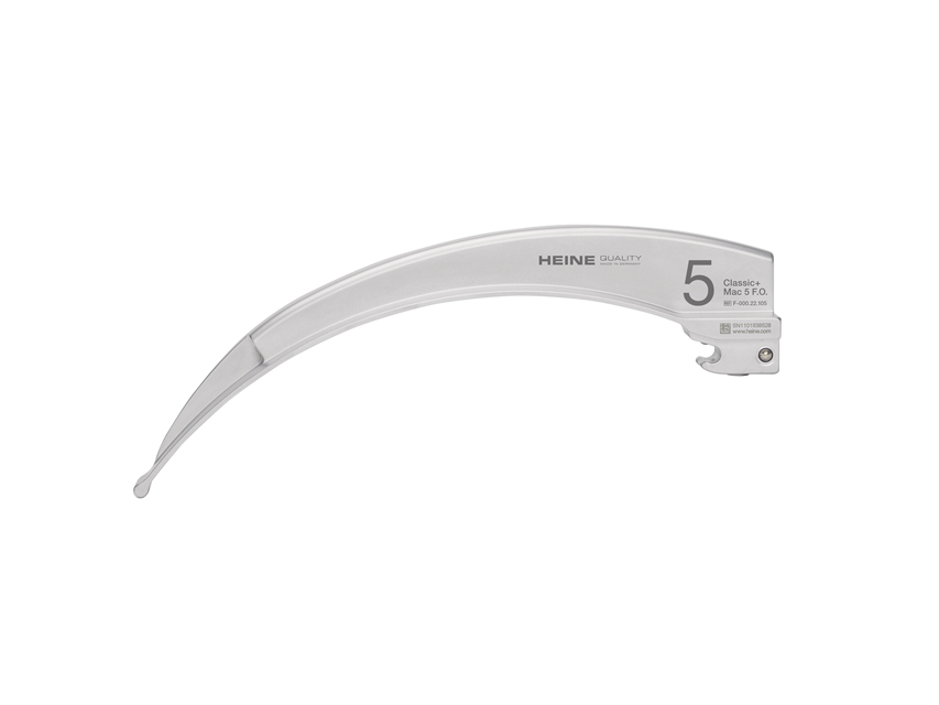 [34422] LARYNGEAL BLADE F.O. HEINE - MAC 5