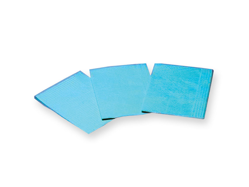 [25231] POLYTHENATE TOWELS 33x45 cm - light blue