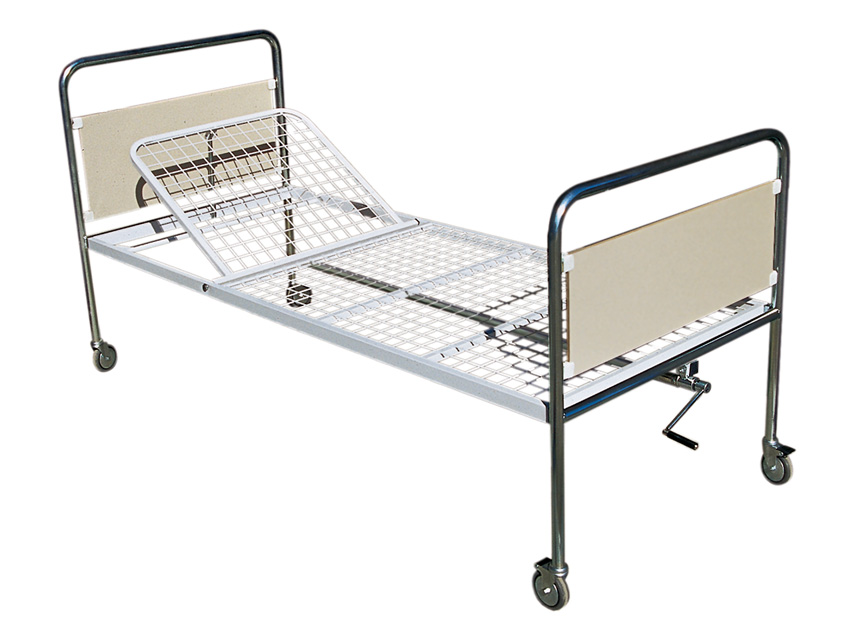 [27601] SINGLE-LOOP BED - with castors