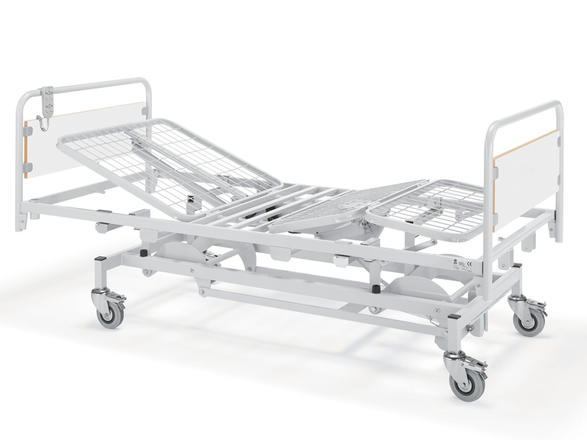 [44737] THREE SECTION VARIABLE HEIGHT BED - electric - with wheels