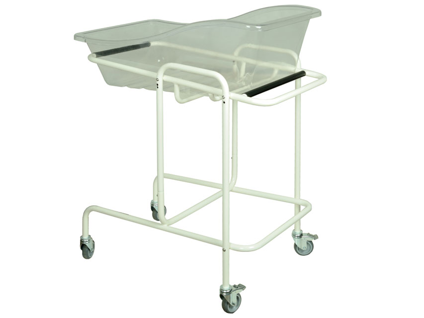 [43500] NEWBORN CRADLE WITH TROLLEY