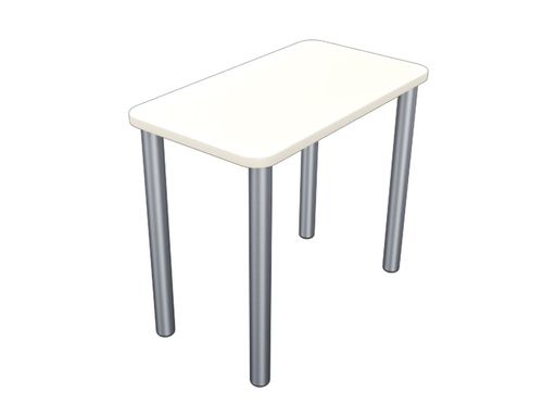 [43530] ROOM TABLE - ivory - disassembled