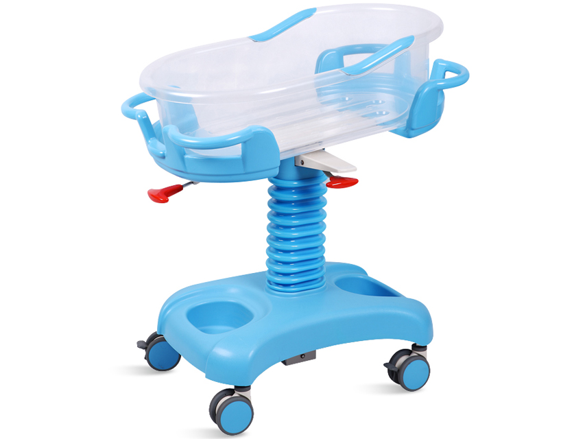 [43502] BABY CRIB - light blue