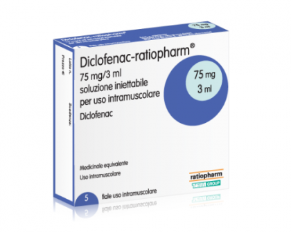 [SDF08055] Diclofenac 75 mg 3ml (5 ampoules)
