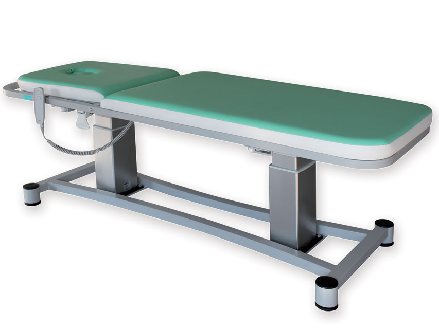 [44510] LORD VARIABLE HEIGHT BED with TR/RTR - aqua green