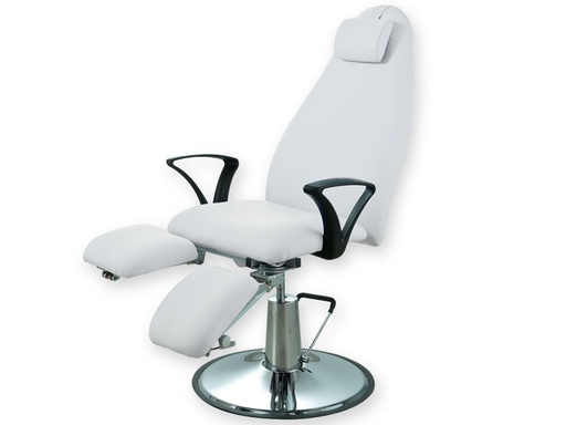 [28020] MECHANICAL PODOLAR ARMCHAIR - white