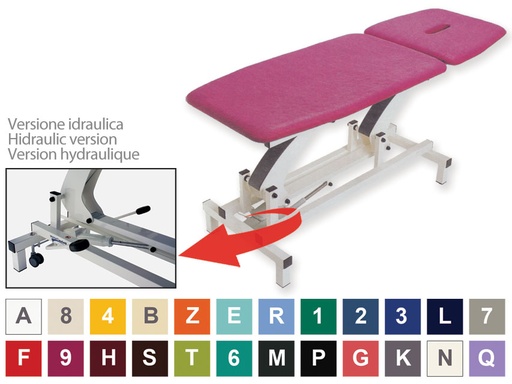 [GM-29980] BRUXELLES BED - hydraulic - colour on request