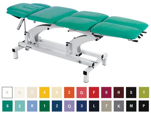 [GM-29989] SINTHESI MITO BED-electric with armrests and foot pedal-colour of your choice