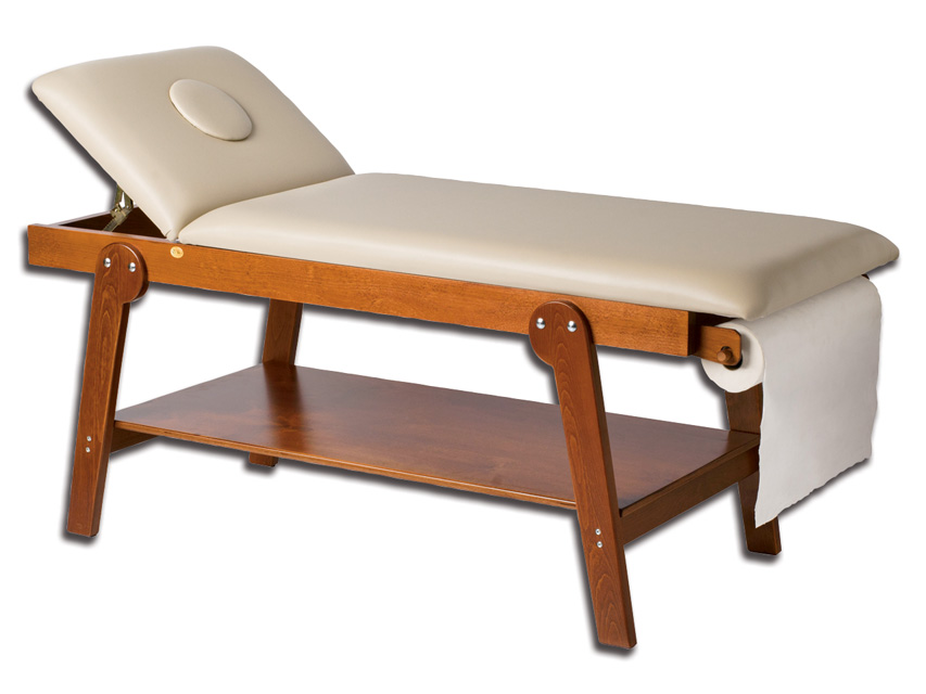 [27451] FLORENCE WOOD BED with hole - cherry