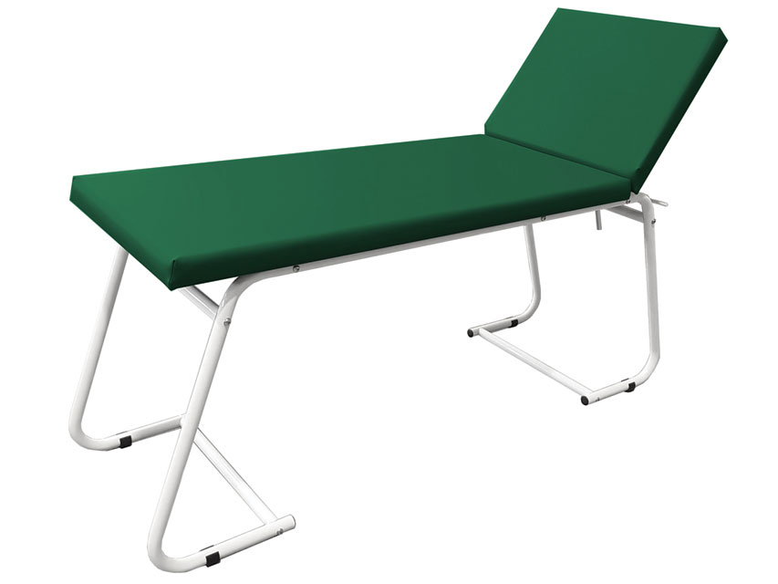 [27444] MEDICAL VISITOR'S CRIB - painted - green