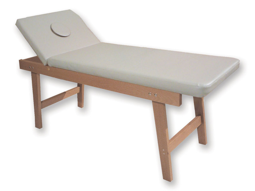 [27417] WOODEN BED - with hole