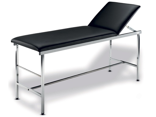 [44461] CHROME-PLATED STEEL EXAMINATION COUCH