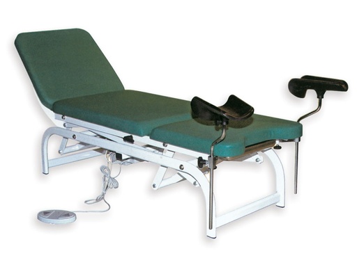 [GM-30065] GYNAECOLOGICAL COUCH HEIGHT VAR. - green
