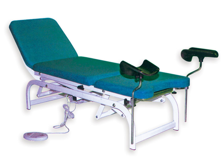 [27507] GYNAECOLOGICAL COUCH HEIGHT VAR. - blue