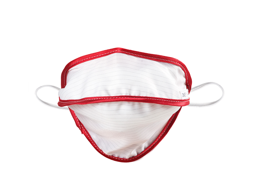 [20775] REUSABLE MASK MYCROCLEAN KID BFE 99.8% - white/red