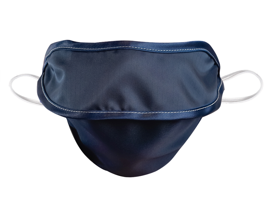 [20771] MYCROCLEAN REUSABLE MASK JUNIOR/ADULT SMALL BFE 99.8% - blue/blue