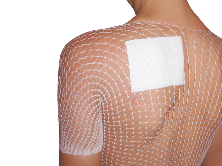 [34700] ELASTIC TUBULAR NET - gauge 10, for shoulders, body, back