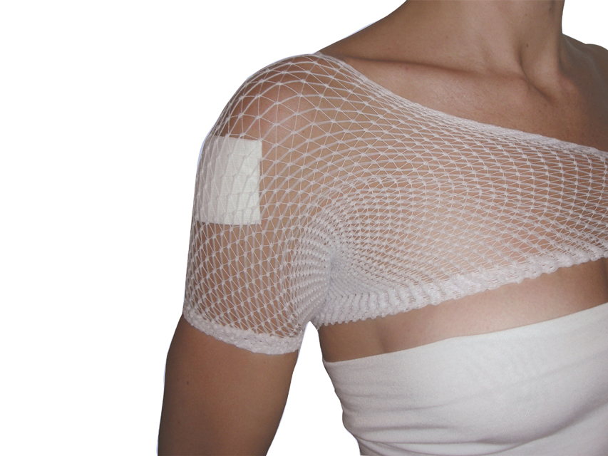 [34708] ELASTIC TUBULAR NET - 8-gauge for shoulders, body and back