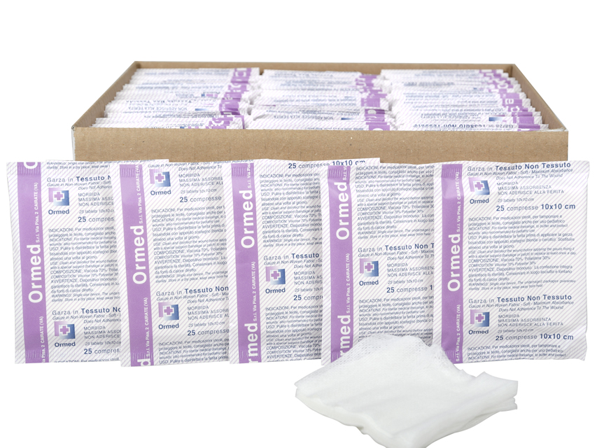 [35025] TNT gauze 10x10cm - bag of 25
