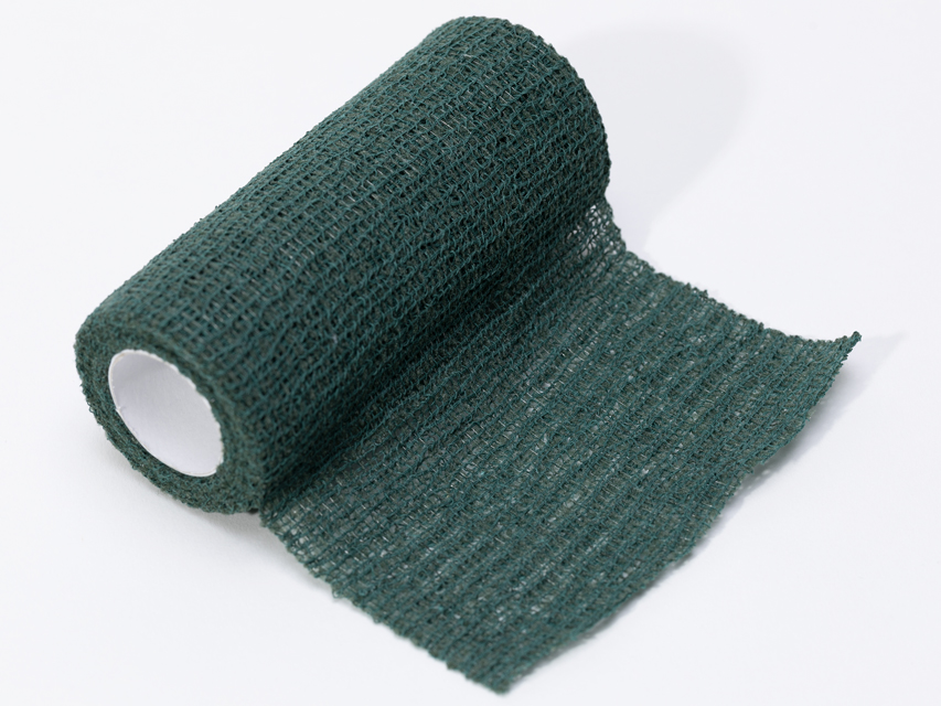 [34674] COESIVE ELASTIC BANDAGE 4 m x 10 cm - green