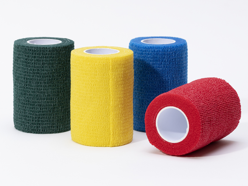 [34736] TNT COESIVE ELASTIC BANDAGE 4,5 m x 7,5 cm - mix 5 colours