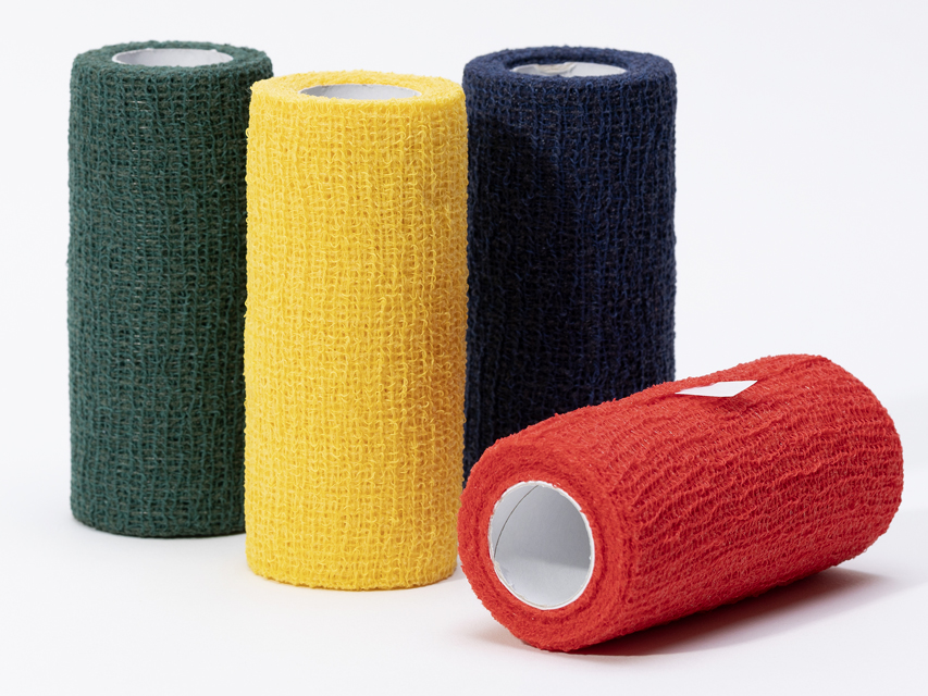 [34678] COESIVE ELASTIC BANDAGE 4 m x 10 cm - mixed colours