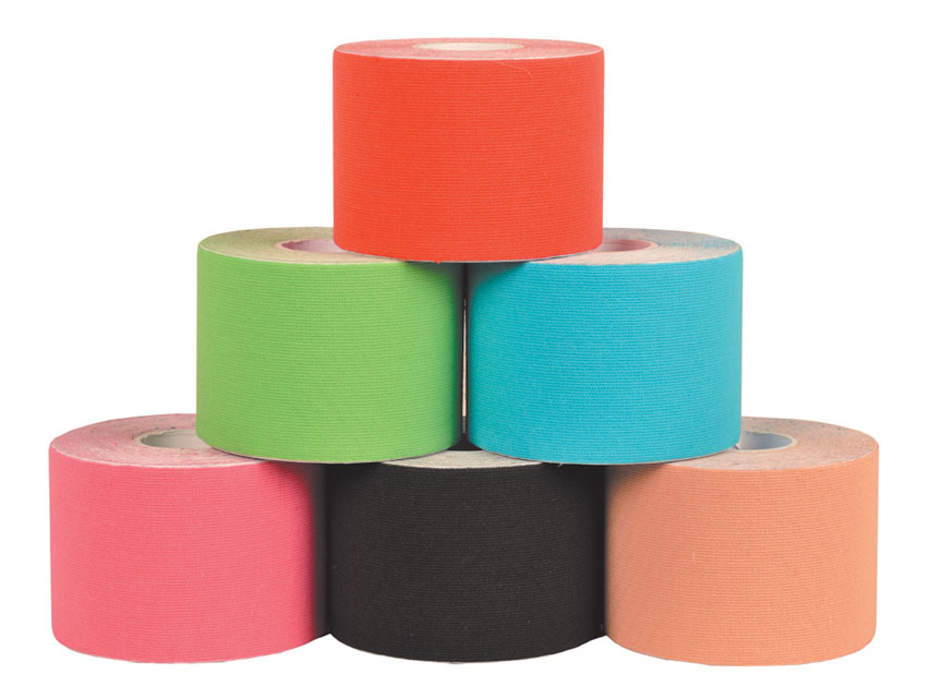 [34752] KINESIOLOGY TAPING 5 m x 5 cm - mix 6 colours