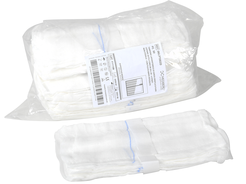 [59391] LAPARATOMIC Gauze 20x20 cm - 4 threads