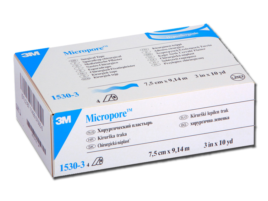 [34907] 3M MICROPORE - h 76 mm x 9.14 m