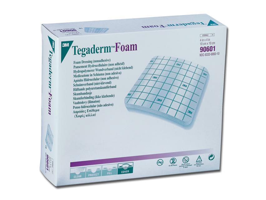 [34954] TEGADERM 3M FOAM 10x10 cm - non-adhesive