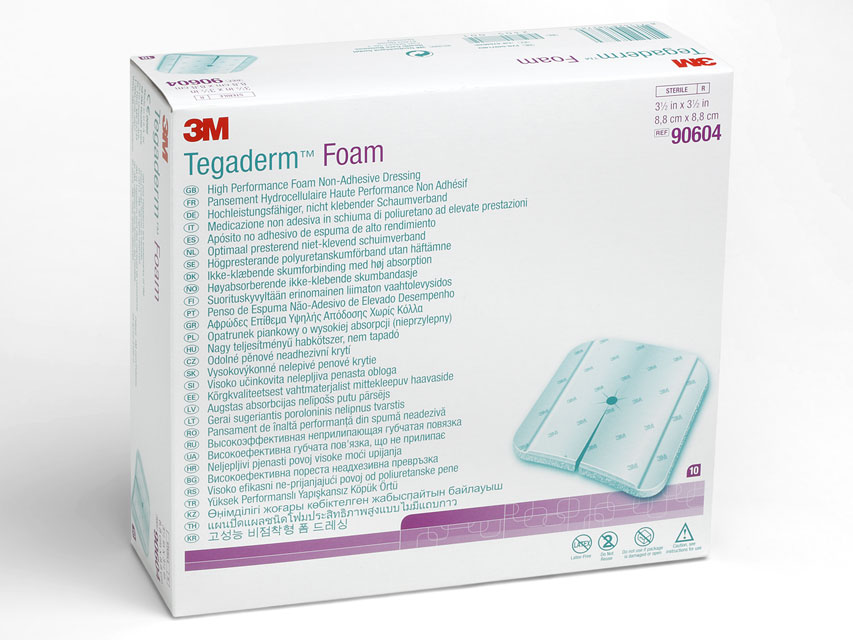 [34955] TEGADERM 3M FOAM 8.8x8.8 cm - non-adhesive