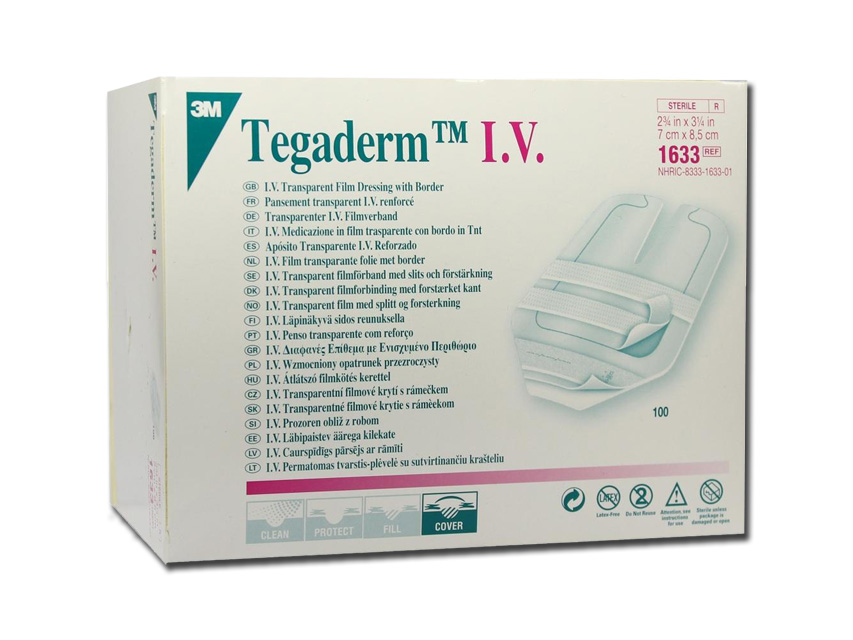 [34945] TEGADERM 3M I.V. STRIPS 7x8.5 cm