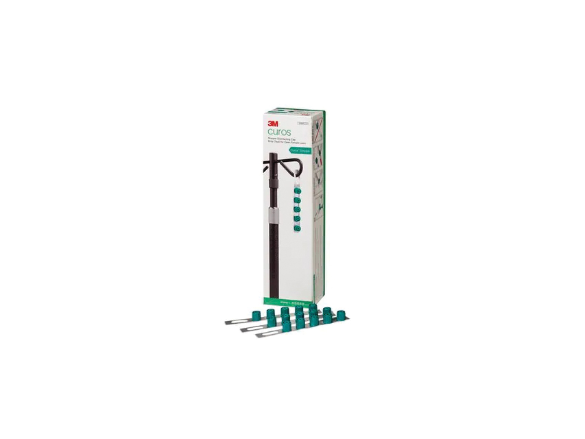 [34982] CUROS STOPPER DISINFECTANT TAPS - open female Luer connector - 50 strips of 5