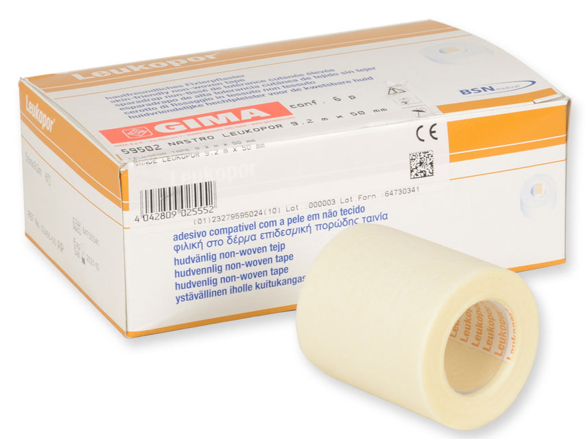 [59502] LEUKOPOR TAPE 9.2 m x 50 mm