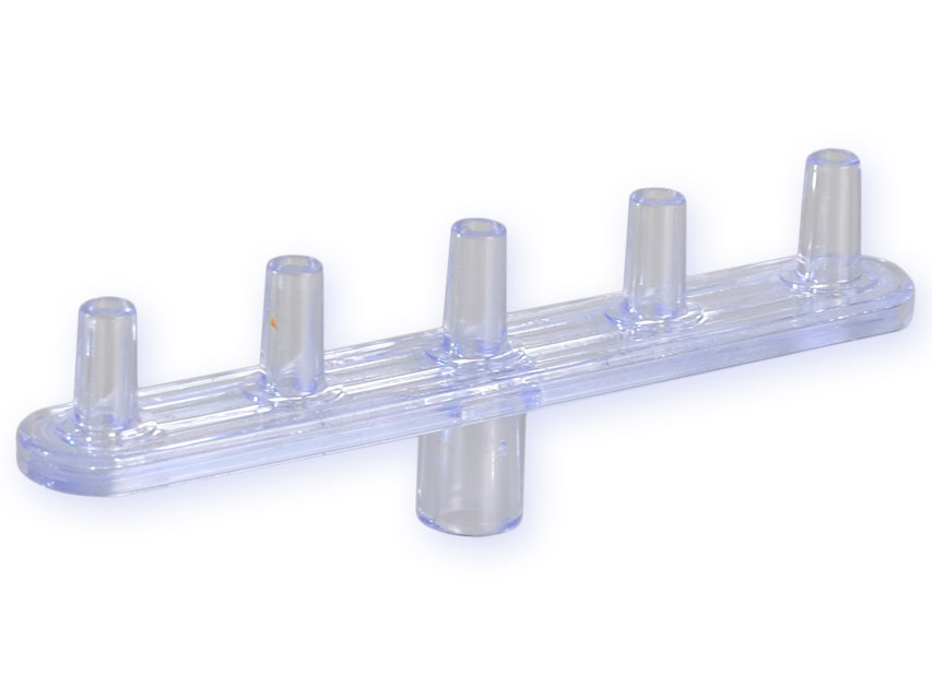 [23701] MULTI-INJECTION CONNECTOR - straight - 5 channels