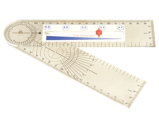 [GM-30118] GONIOMETER WITH PAIN SCALE