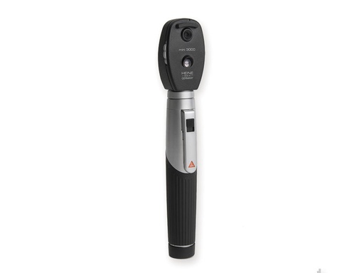 [31694] HEINE MINI 3000 F.O. Ophthalmoscope rechargeable handle - black