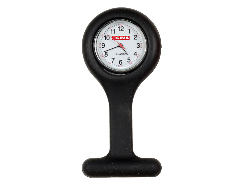 [20405] NURSING CLOCK - round - black